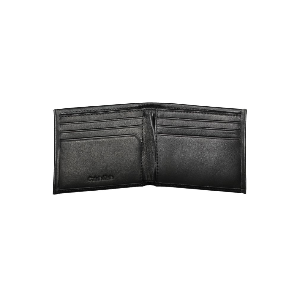 Calvin Klein Schwarzes Polyester-Portemonnaie