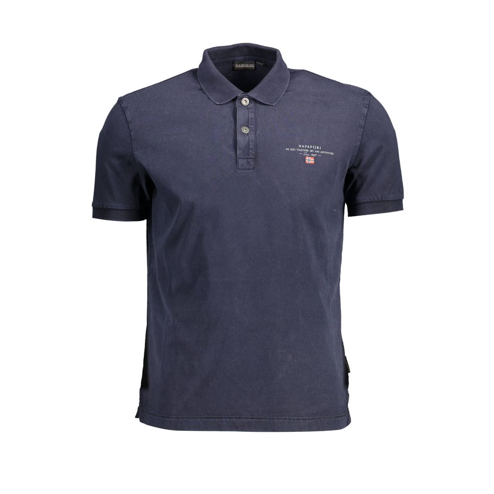 Napapijri Baumwoll-Poloshirt in Blau