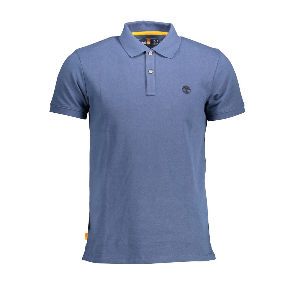 Timberland Baumwoll-Poloshirt in Blau