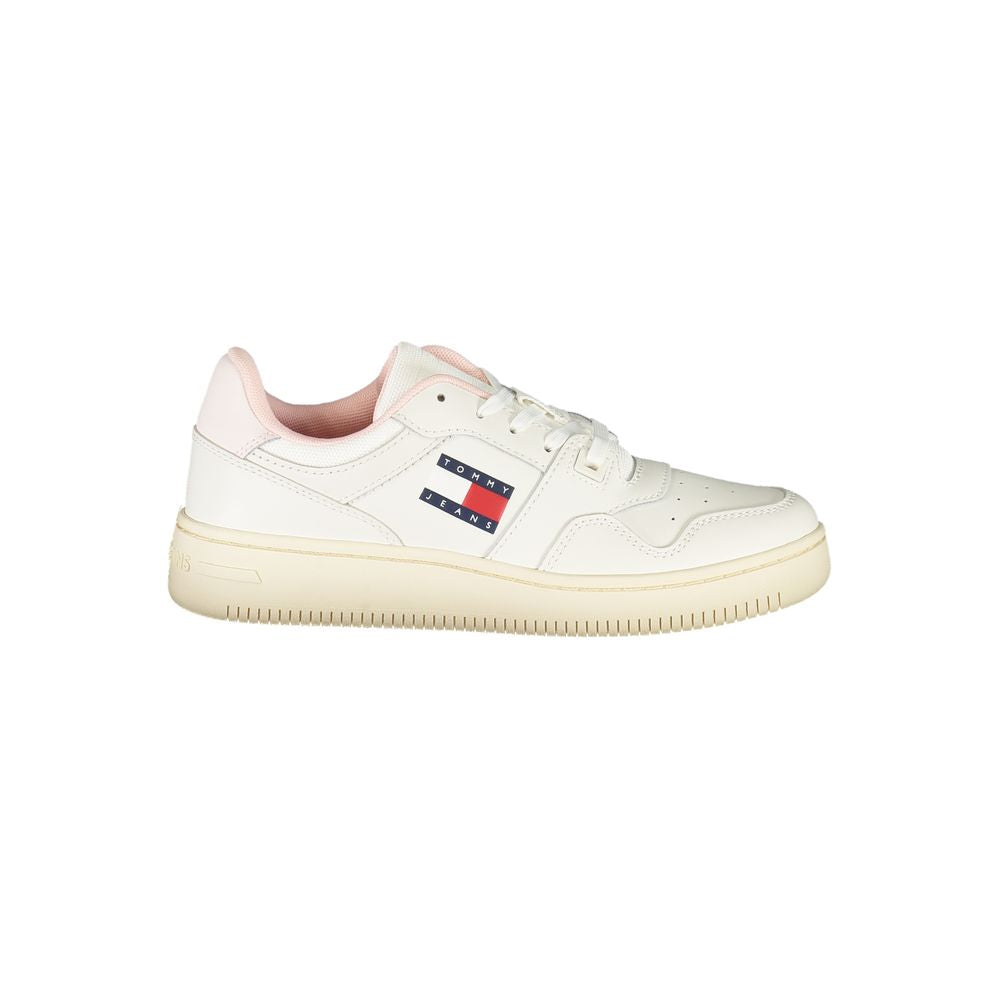 Tommy Hilfiger Weißer Polyester-Sneaker