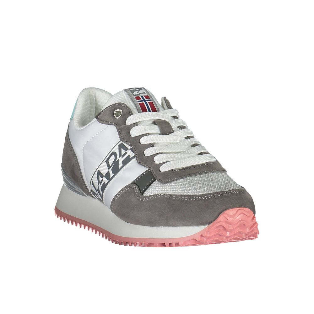 Napapijri Weißer Polyester-Sneaker