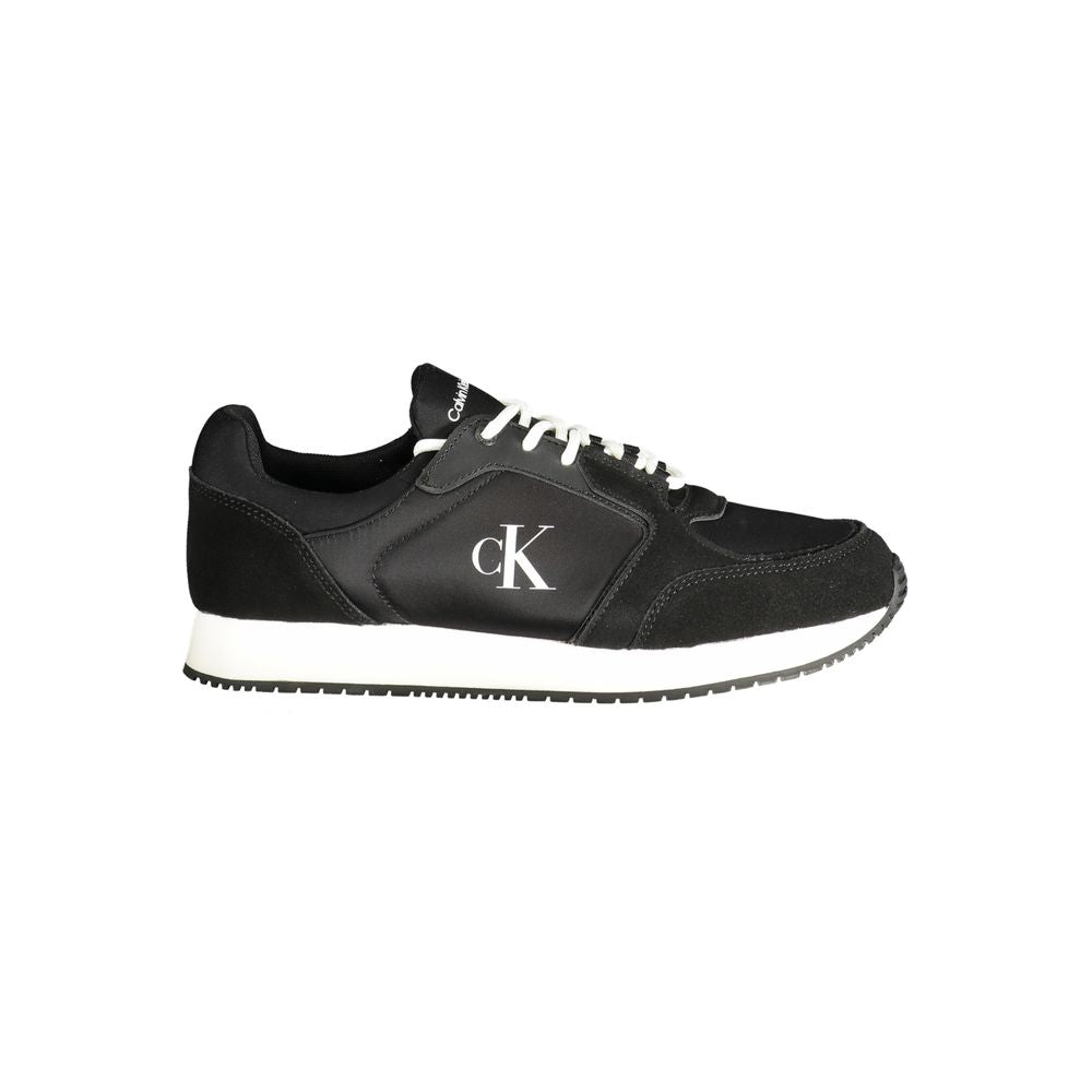 Calvin Klein Schwarzer Polyester-Sneaker