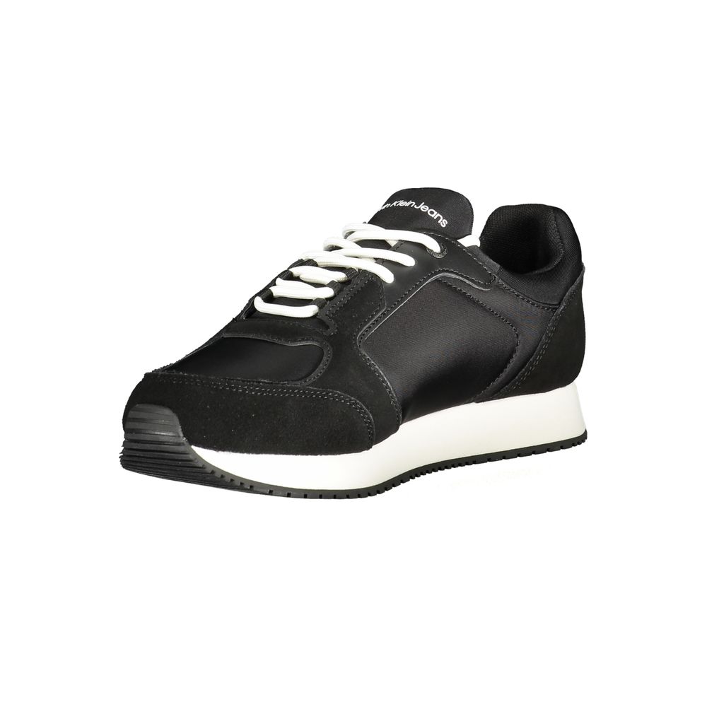 Calvin Klein Schwarzer Polyester-Sneaker