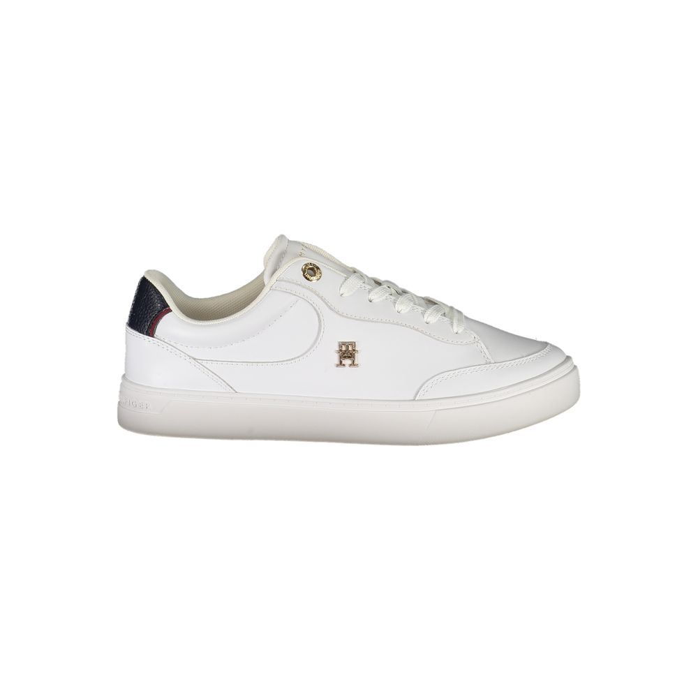 Tommy Hilfiger Weißer Polyester-Sneaker