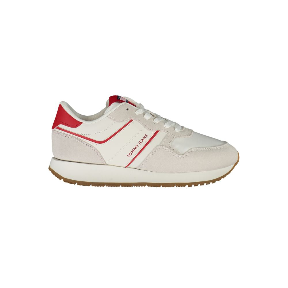Tommy Hilfiger Sportlicher Sneaker aus Polyester in Rot