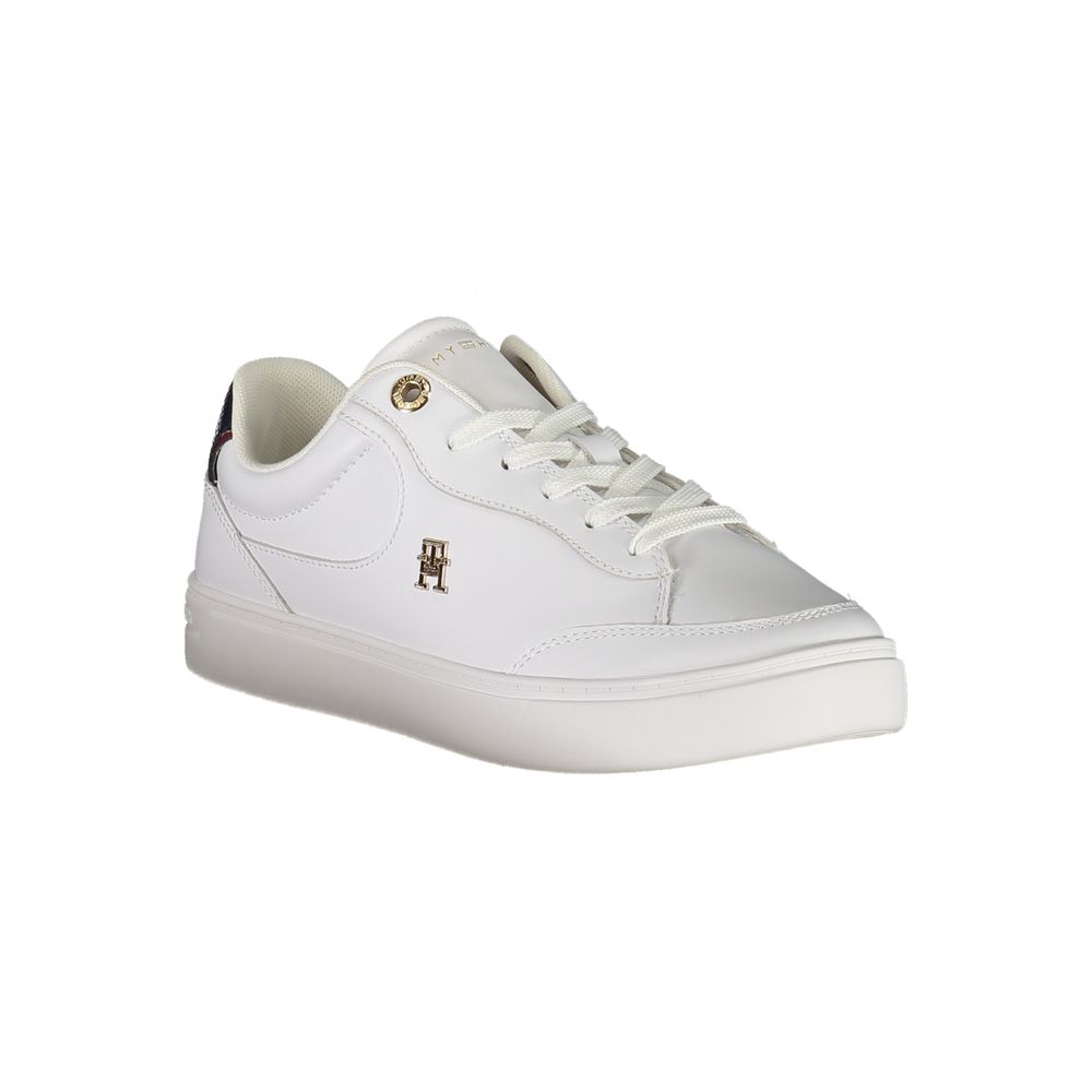 Tommy Hilfiger Weißer Polyester-Sneaker