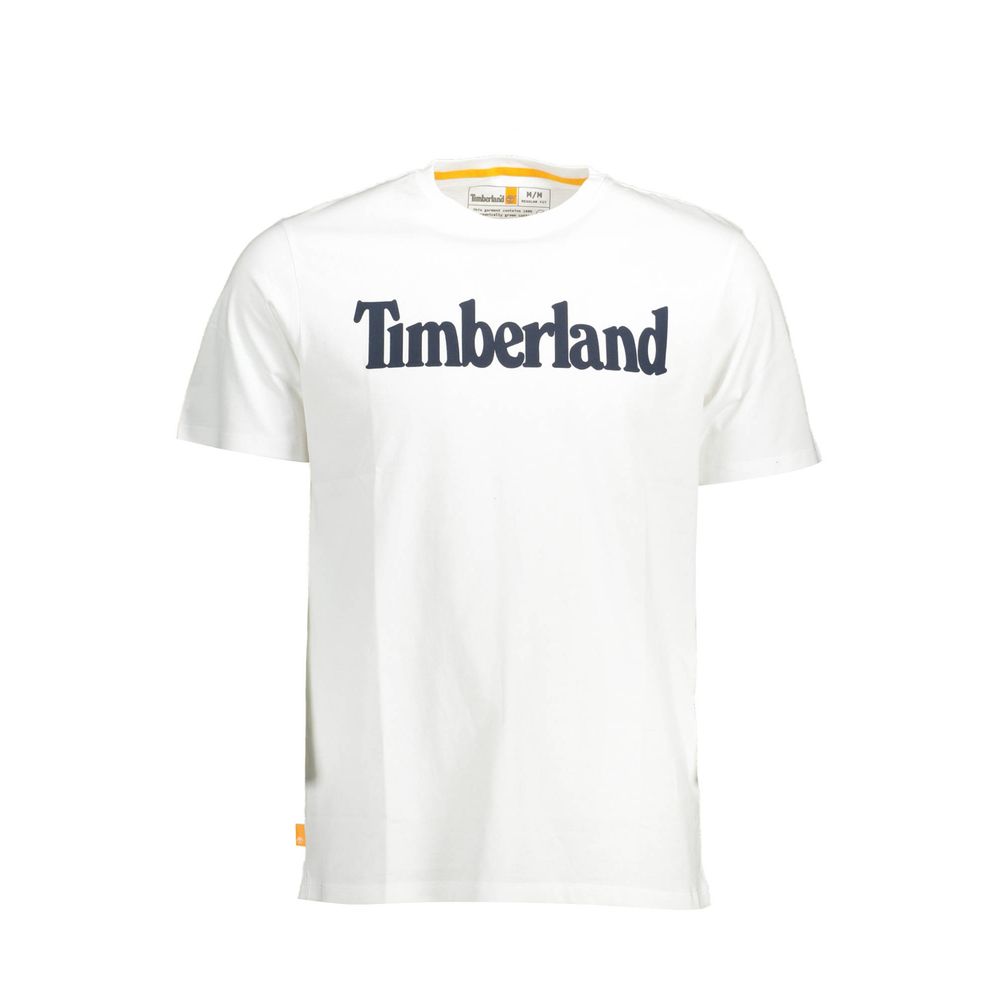 Timberland Weißes Baumwoll-T-Shirt