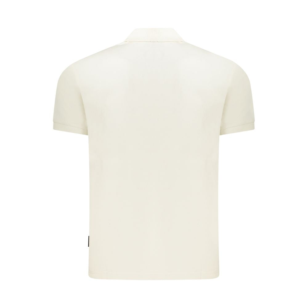 Napapijri Baumwoll-Poloshirt in Weiß