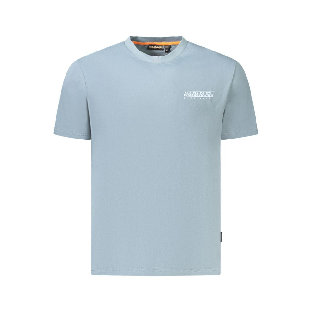 Napapijri Graues Baumwoll-T-Shirt