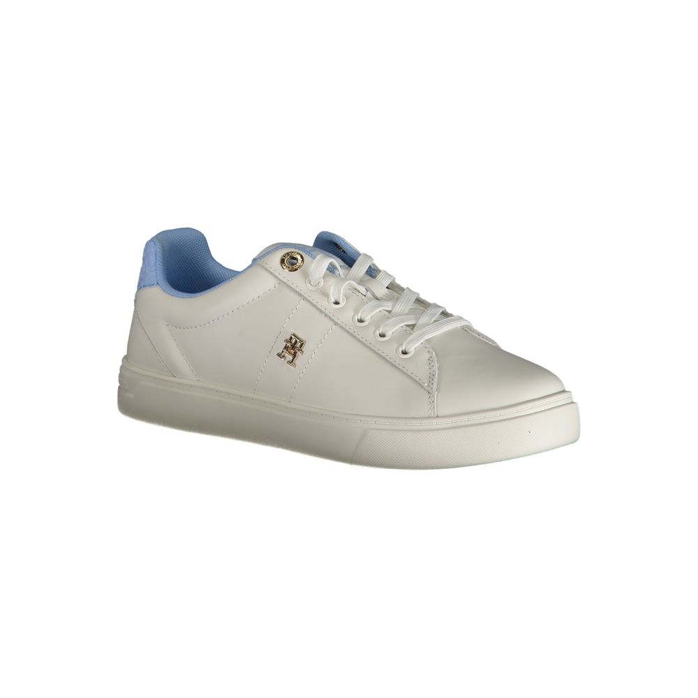 Tommy Hilfiger Hellblaue Leder Damen Sneaker