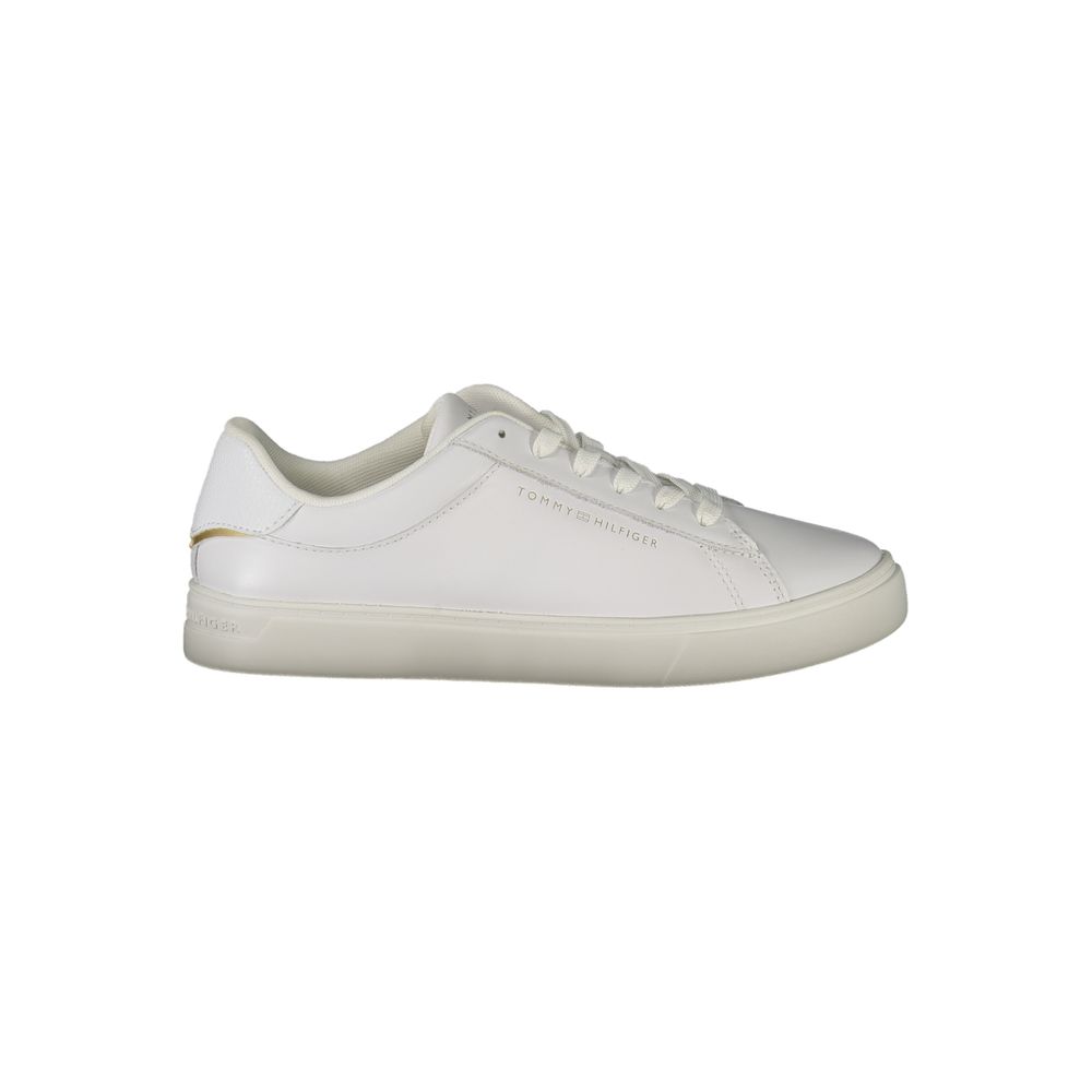 Tommy Hilfiger Weißer Polyester-Sneaker
