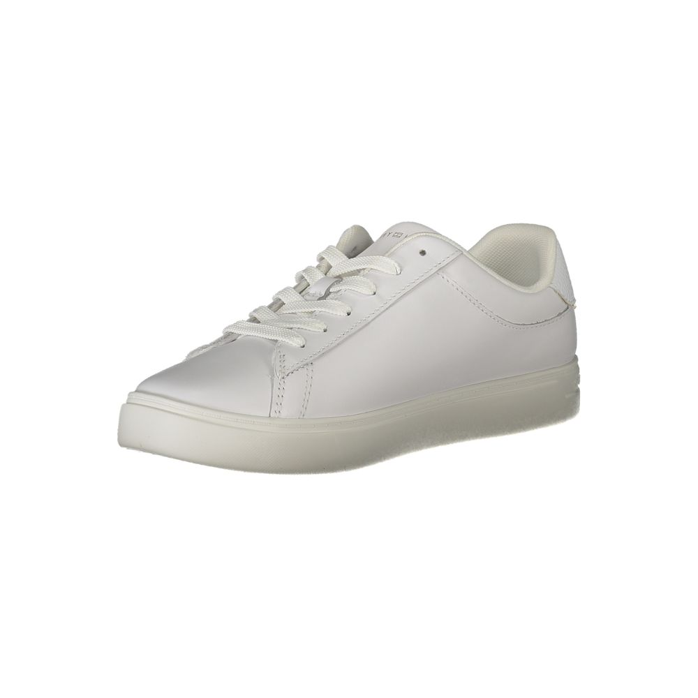 Tommy Hilfiger Weißer Polyester-Sneaker