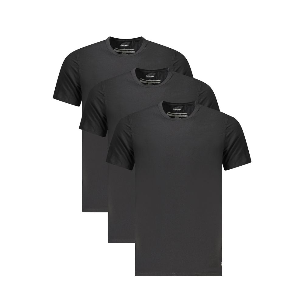 Calvin Klein Schwarzes Baumwoll-T-Shirt