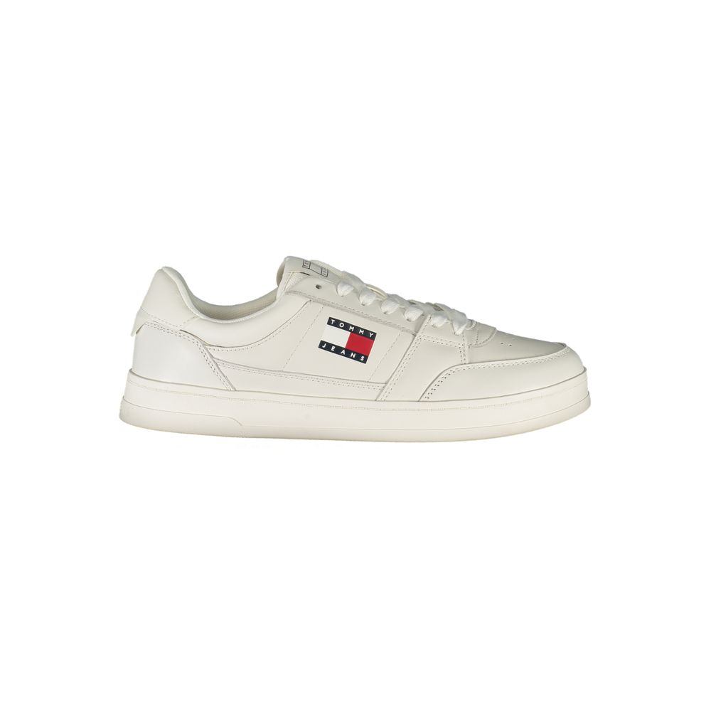 Tommy Hilfiger Weißer Polyester-Sneaker