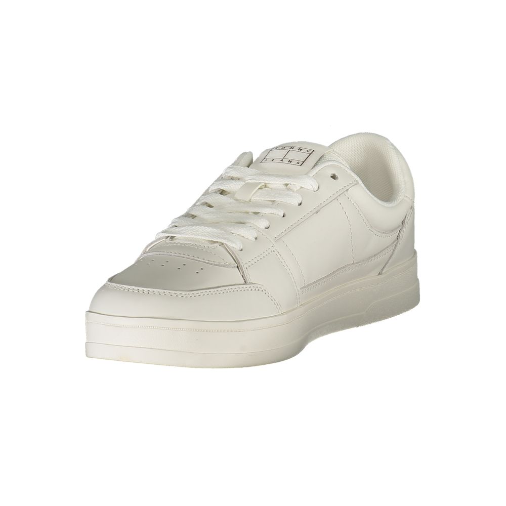 Tommy Hilfiger Weißer Polyester-Sneaker