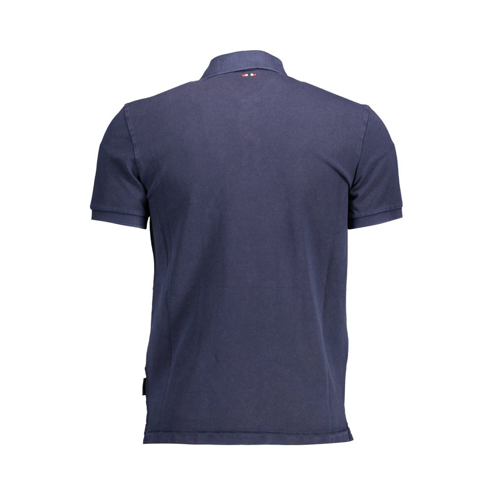Napapijri Baumwoll-Poloshirt in Blau