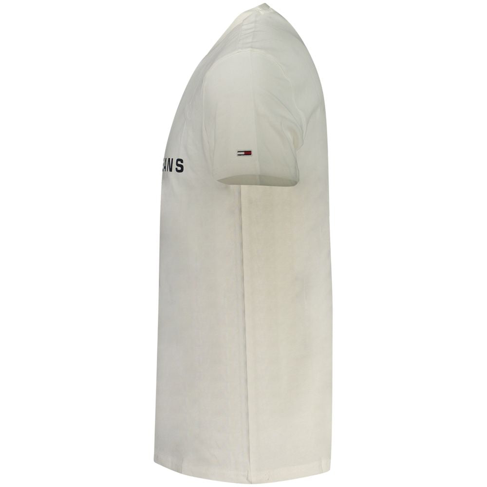 Tommy Hilfiger Baumwoll-T-Shirt in Weiß