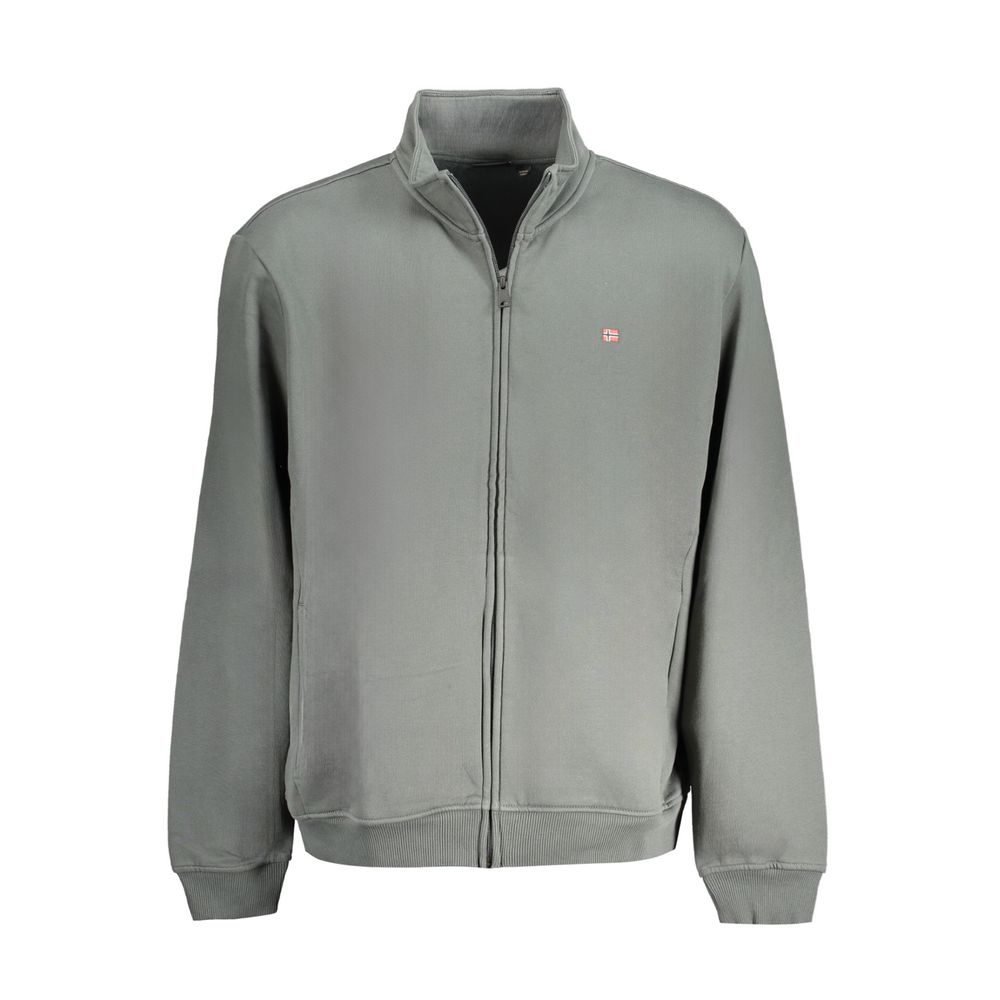 Napapijri Grünes Baumwoll-Sweatshirt