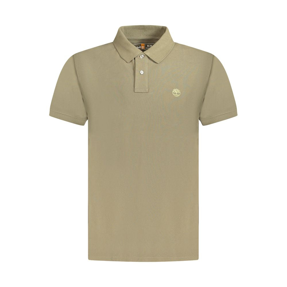 Timberland Braunes Baumwoll-Poloshirt