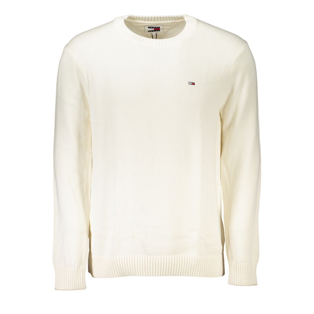 Tommy Hilfiger Weißer Baumwollpullover