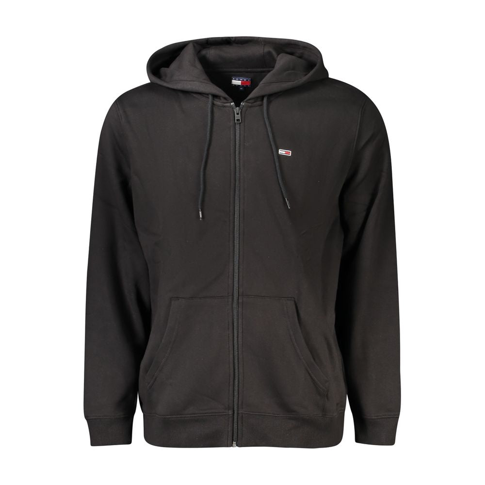 Tommy Hilfiger Baumwoll-Sweatshirt in Schwarz