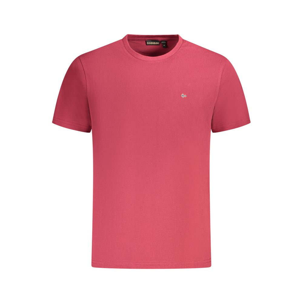 Napapijri Baumwoll-T-Shirt in Rot