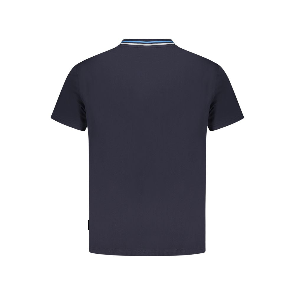 Napapijri T-Shirt aus blauer Baumwolle