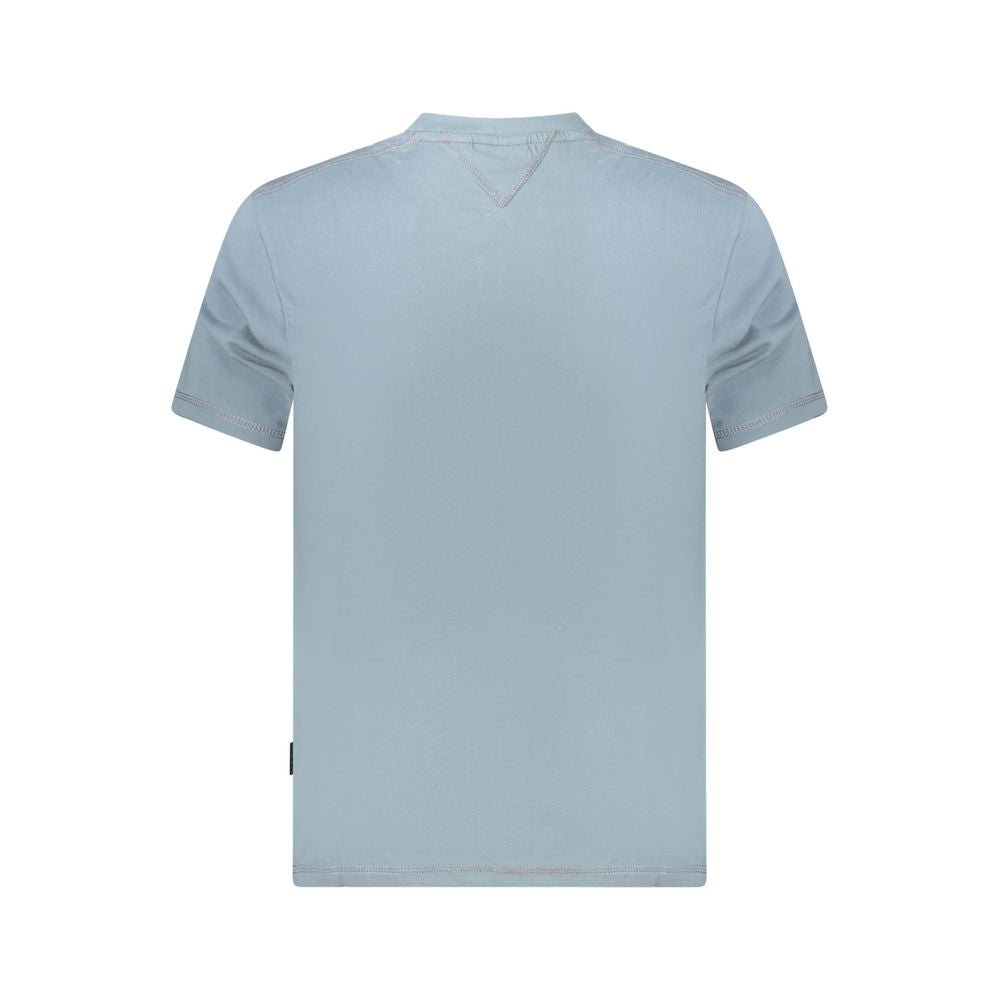 Napapijri Graues Baumwoll-T-Shirt
