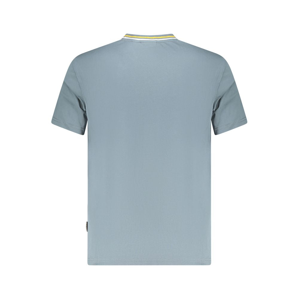 Napapijri Graues Baumwoll-T-Shirt
