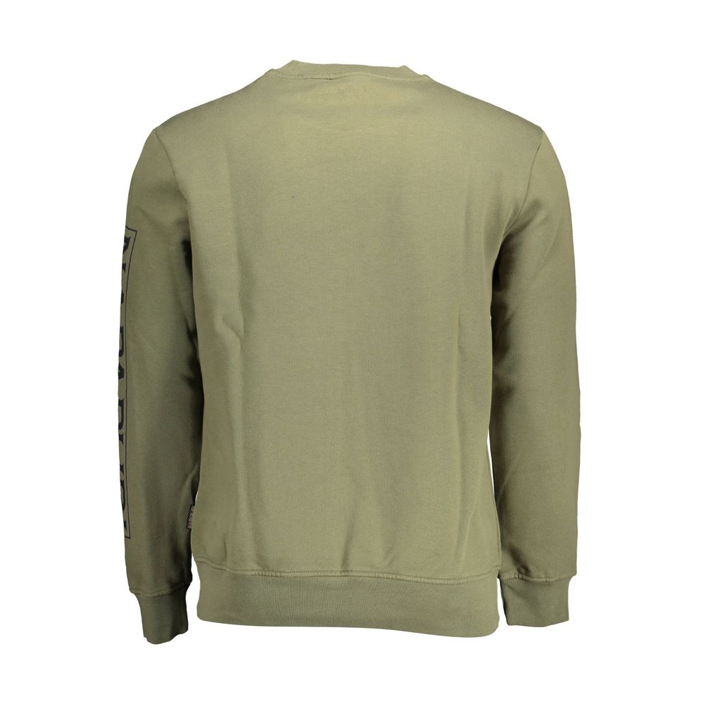 Napapijri Baumwoll-Sweatshirt in Grün