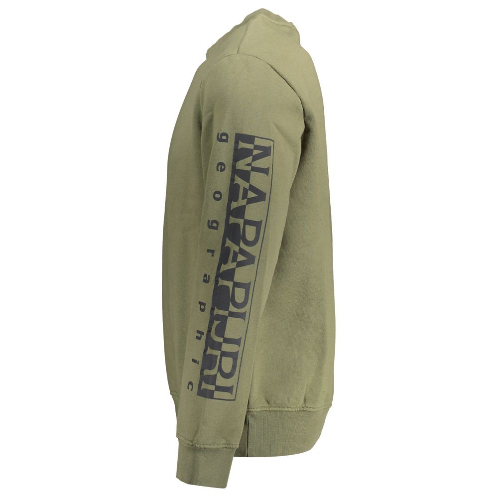 Napapijri Baumwoll-Sweatshirt in Grün
