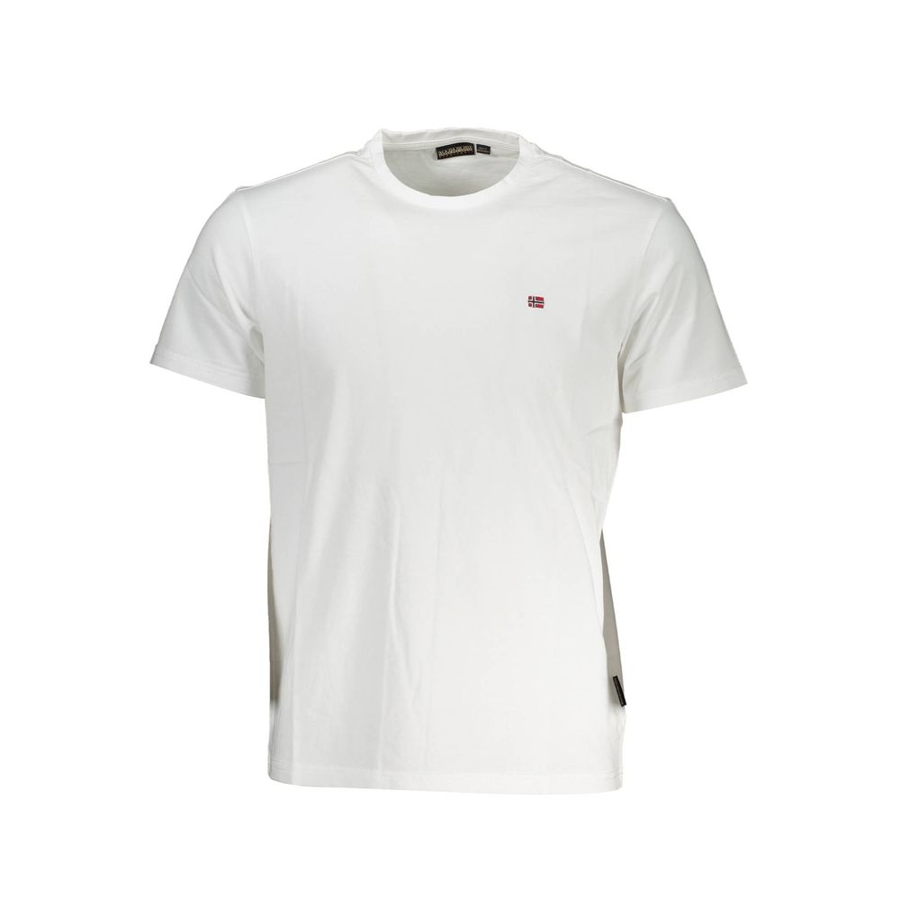 Napapijri Baumwoll-T-Shirt in Weiß