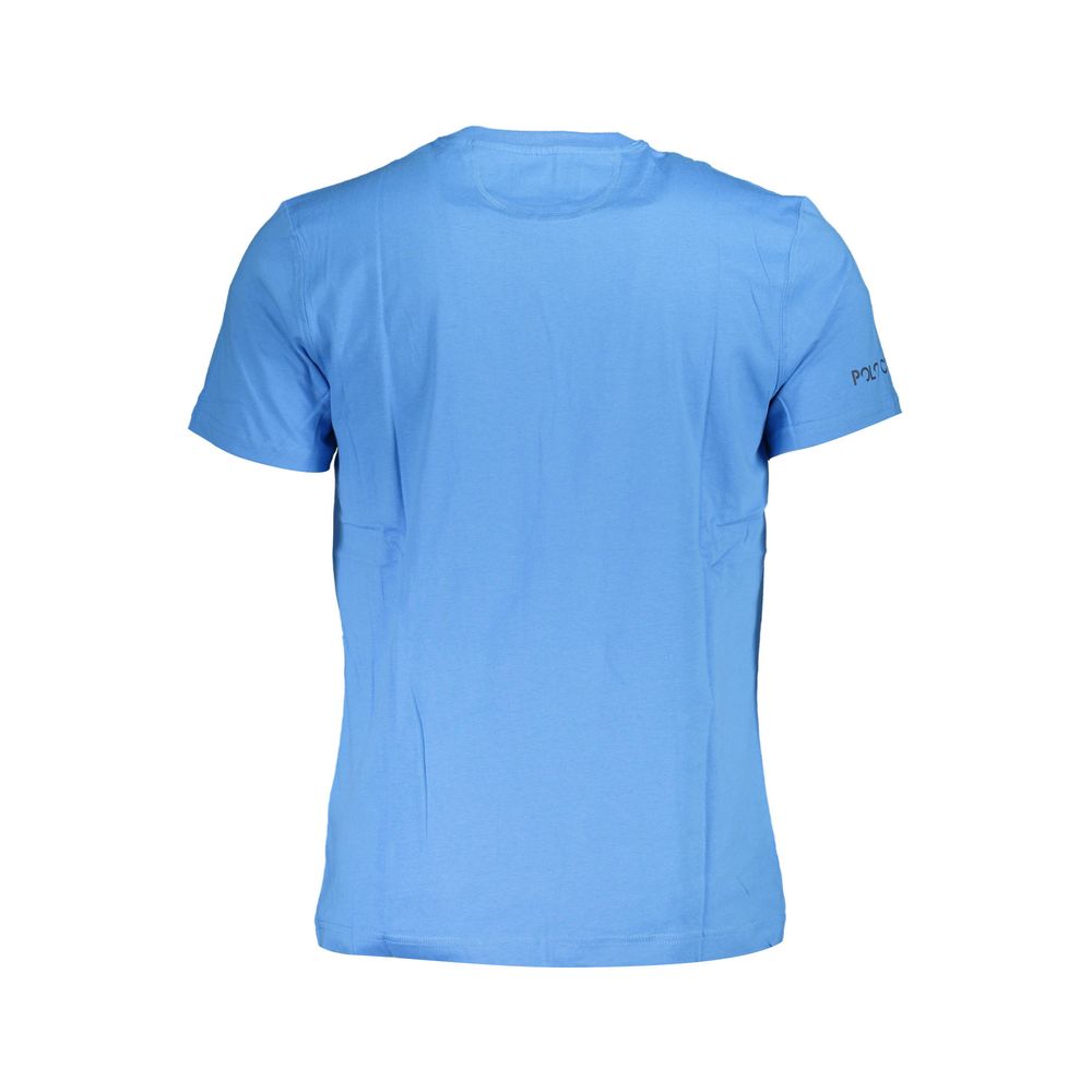 La Martina Baumwoll-T-Shirt in Blau