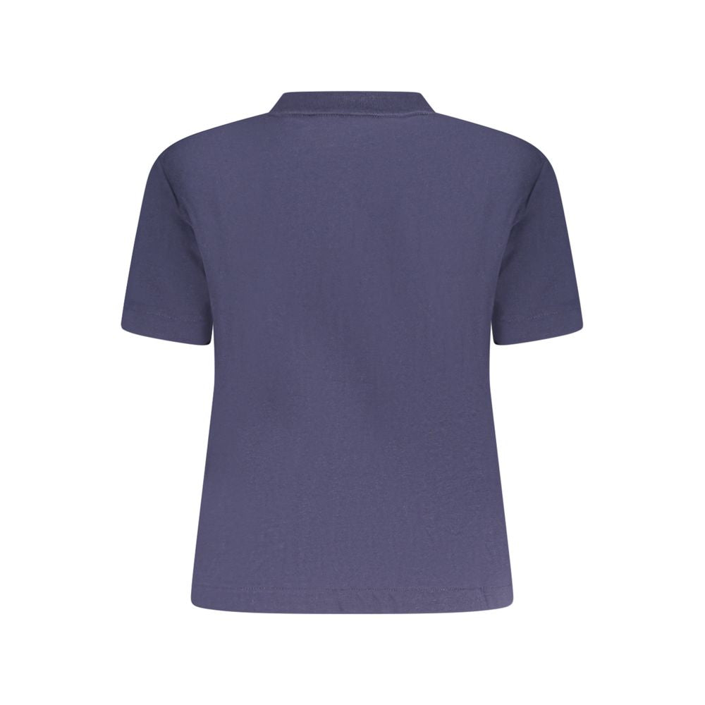 Calvin Klein Baumwoll-T-Shirt in Blau