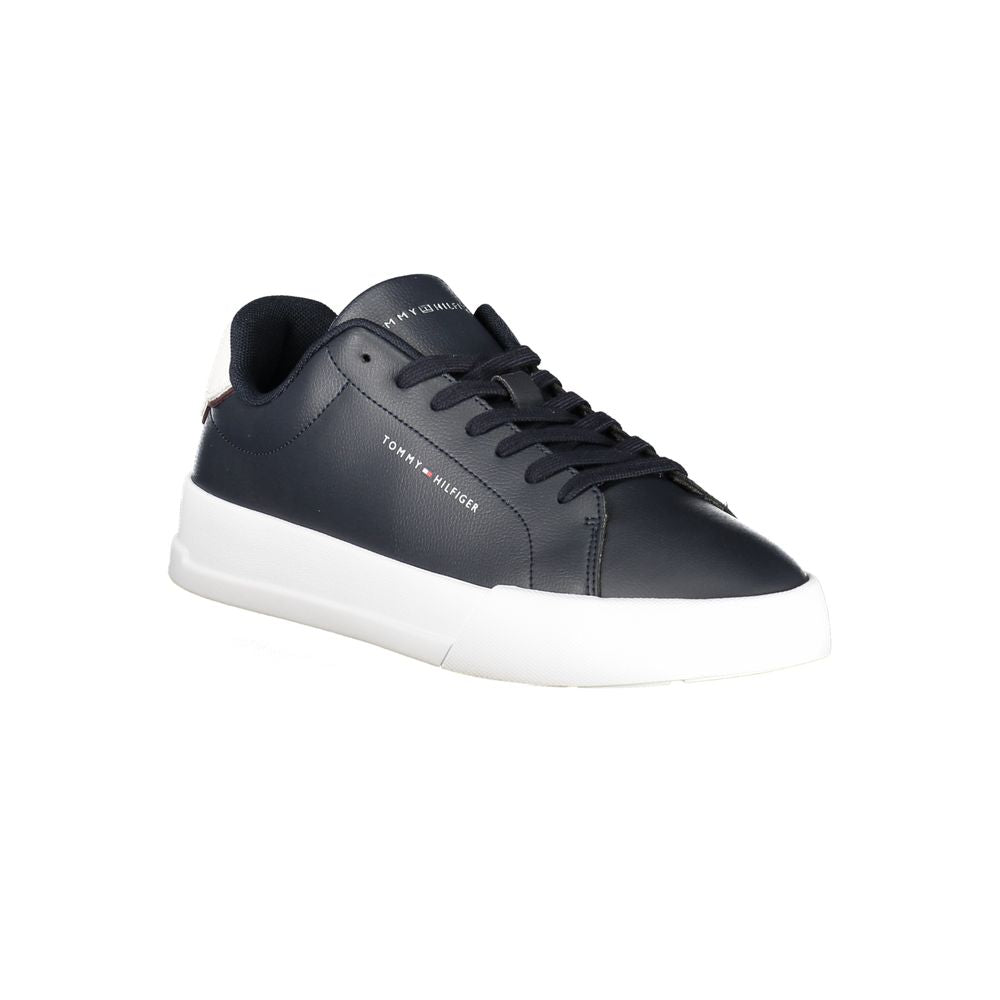 Tommy Hilfiger Blauer Polyester-Sneaker