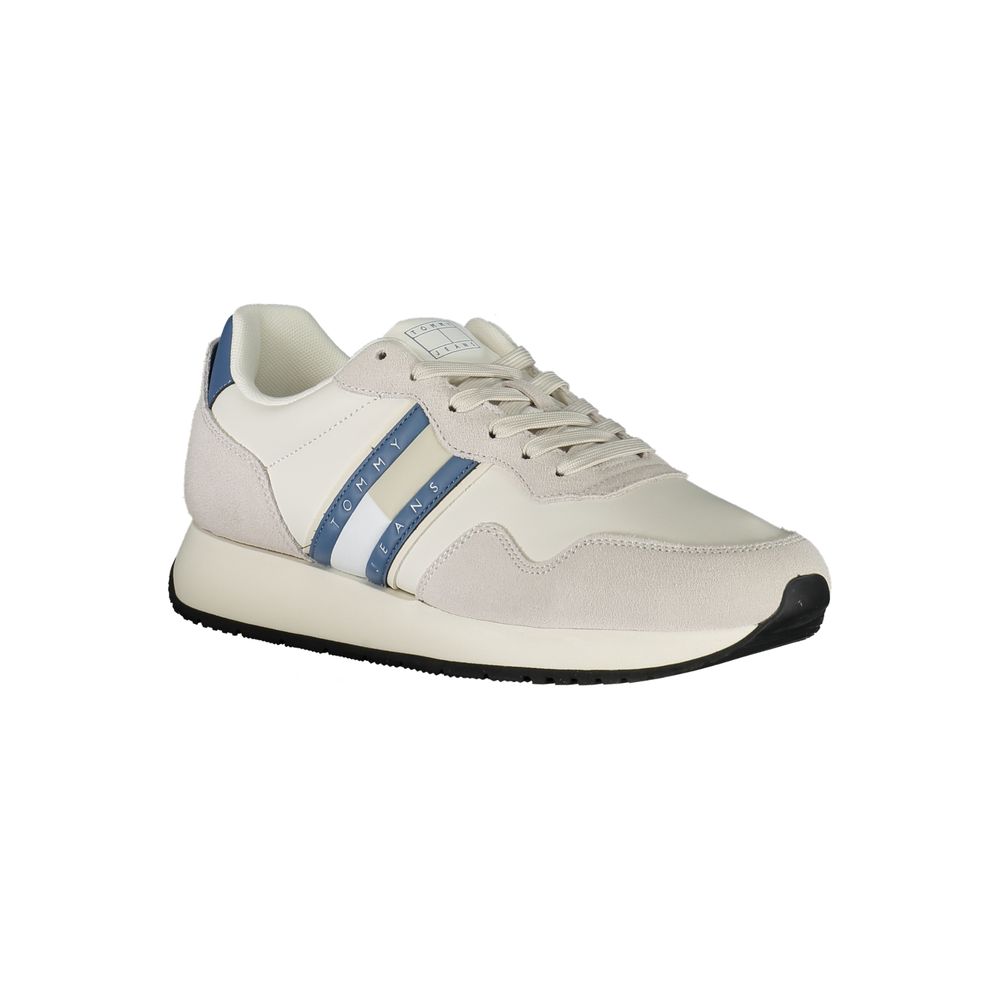 Tommy Hilfiger Weißer Polyester-Sneaker