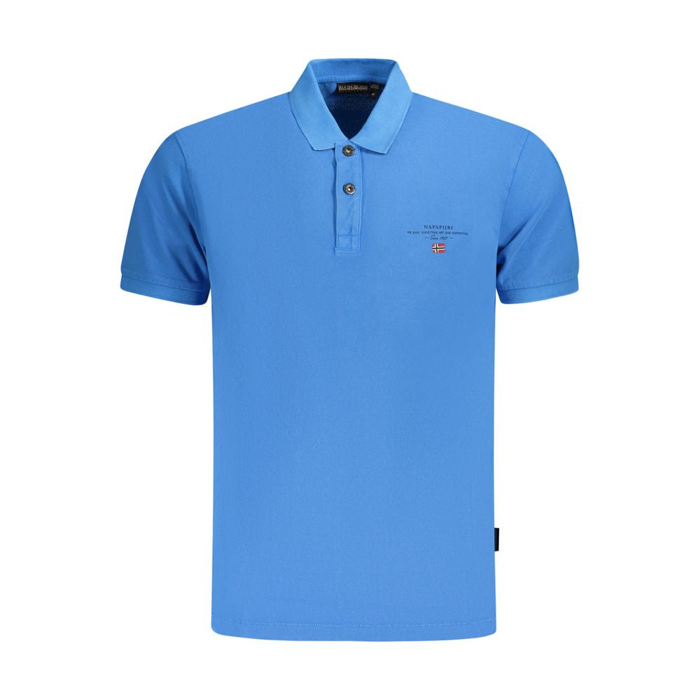 Napapijri Baumwoll-Poloshirt in Blau