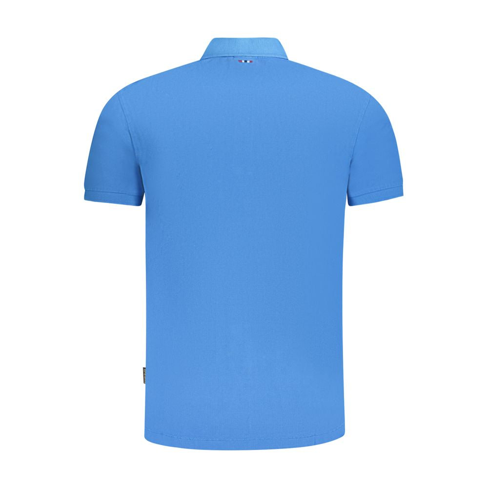 Napapijri Baumwoll-Poloshirt in Blau