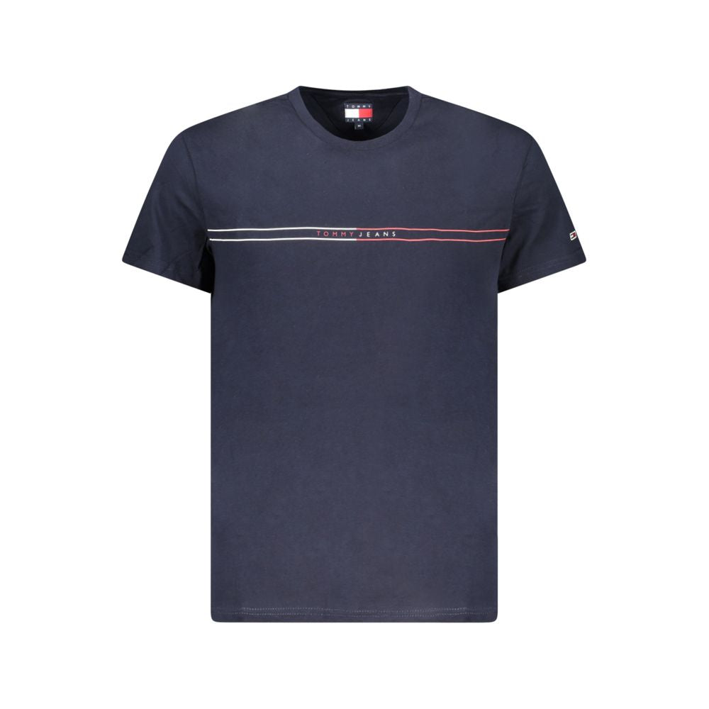 Tommy Hilfiger Baumwoll-T-Shirt in Blau