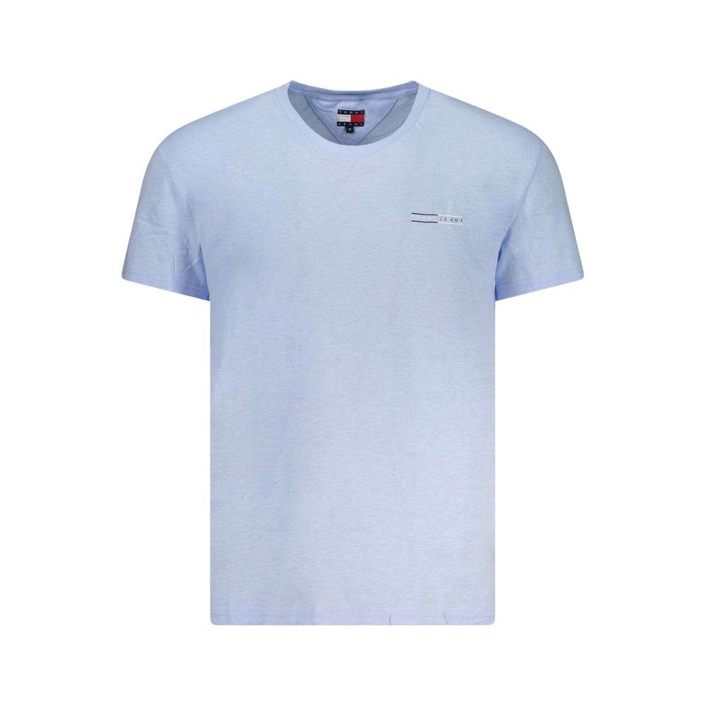 Tommy Hilfiger Baumwoll-T-Shirt in Blau