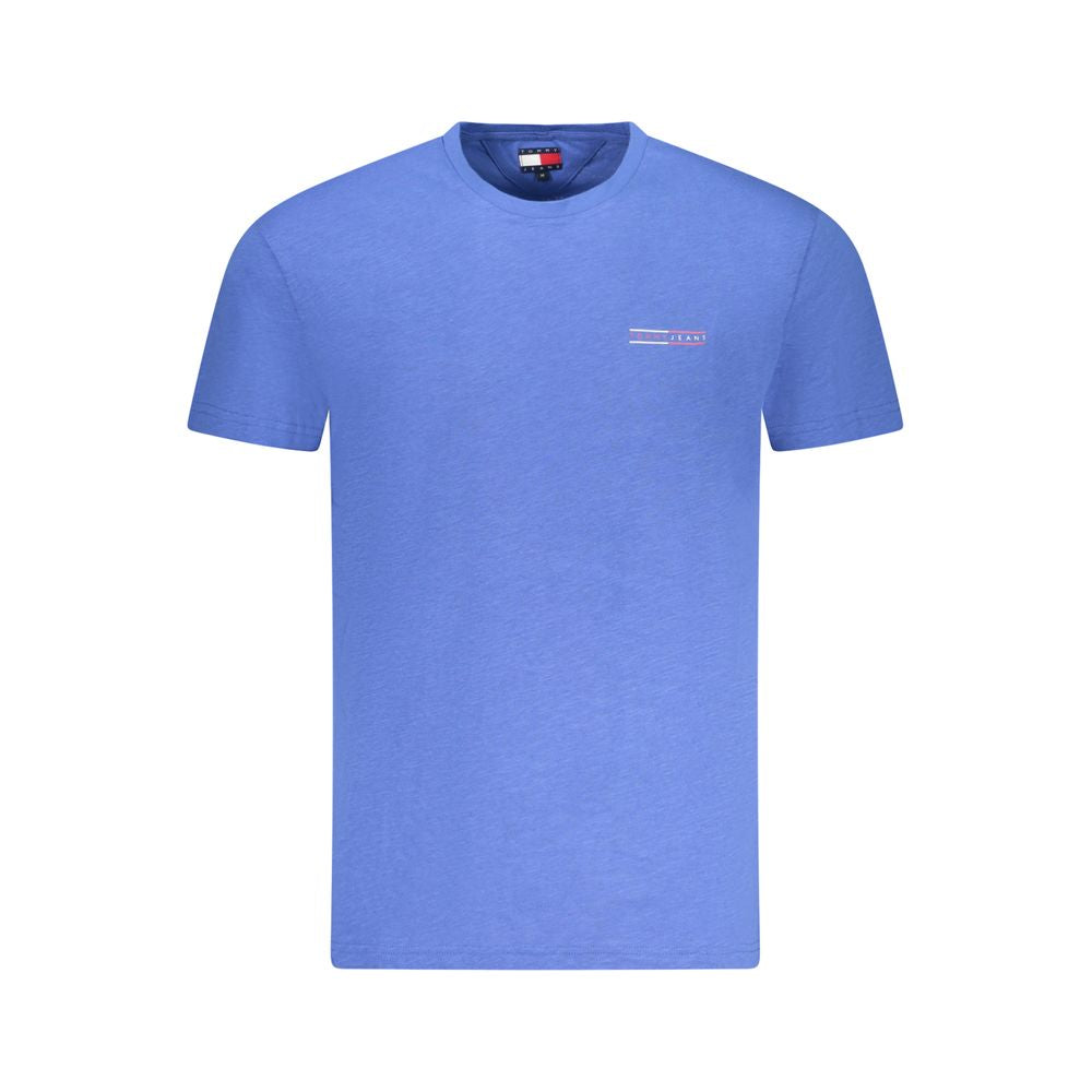 Tommy Hilfiger Baumwoll-T-Shirt in Blau