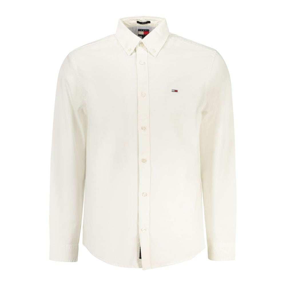 Tommy Hilfiger Baumwollhemd in Weiß