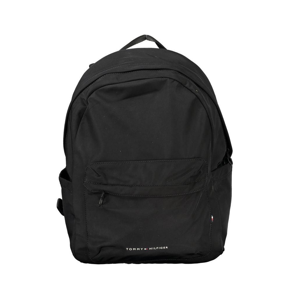 Tommy Hilfiger Schwarzer Polyester-Rucksack