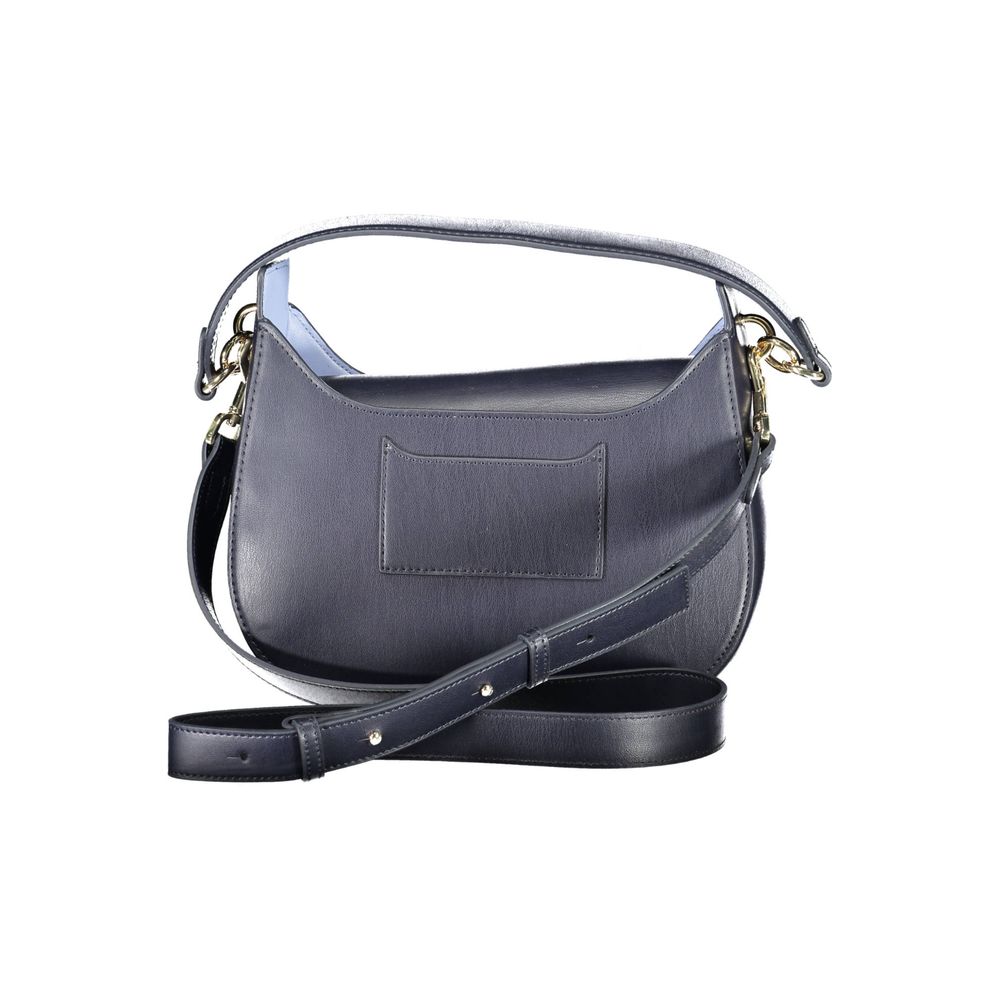 Tommy Hilfiger Blaue Polyethylen-Handtasche