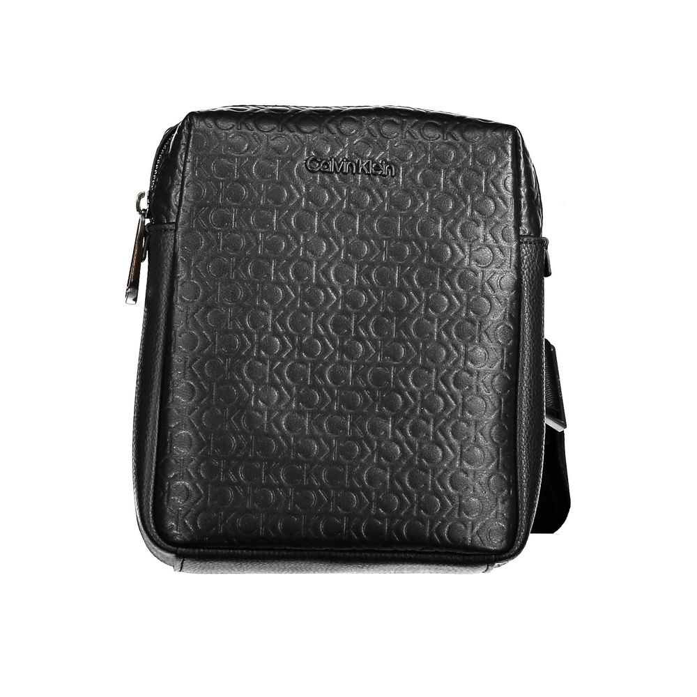 Calvin Klein Schwarze Polyester-Umhängetasche
