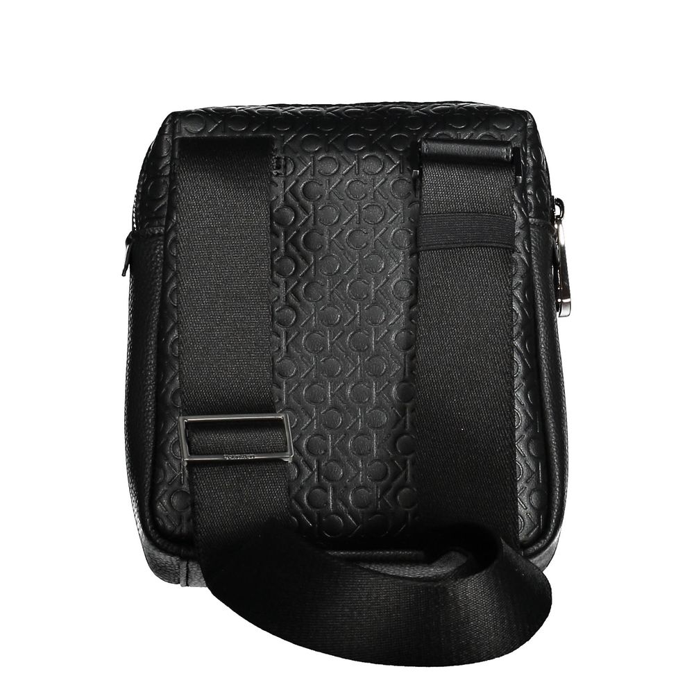 Calvin Klein Schwarze Polyester-Umhängetasche
