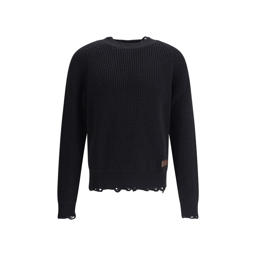 Dsquared² Schwarzer Woll-Sweatshirt