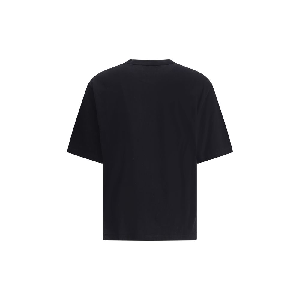 Dsquared² Schwarzes Baumwoll-T-Shirt
