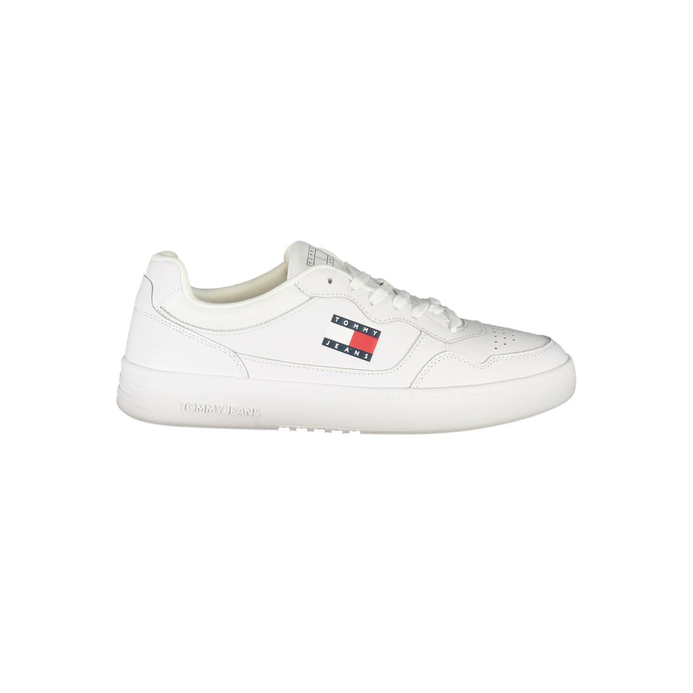 Tommy Hilfiger Weißer Polyester-Sneaker