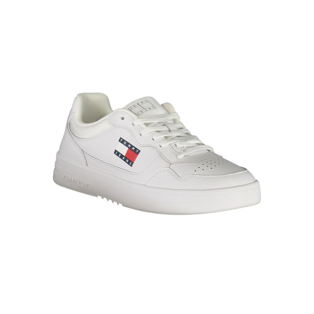 Tommy Hilfiger Weißer Polyester-Sneaker